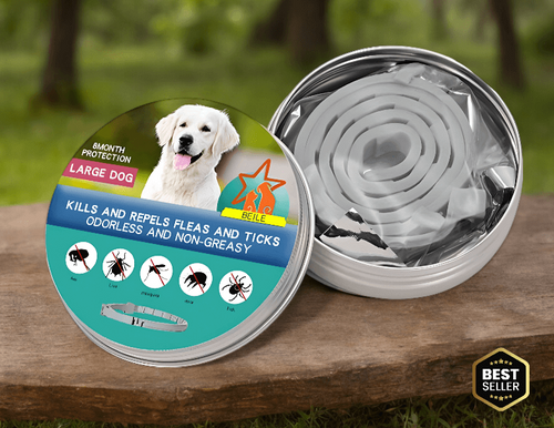 Helvano | Zecken- & Flohschutz Halsband für Hunde & Katzen