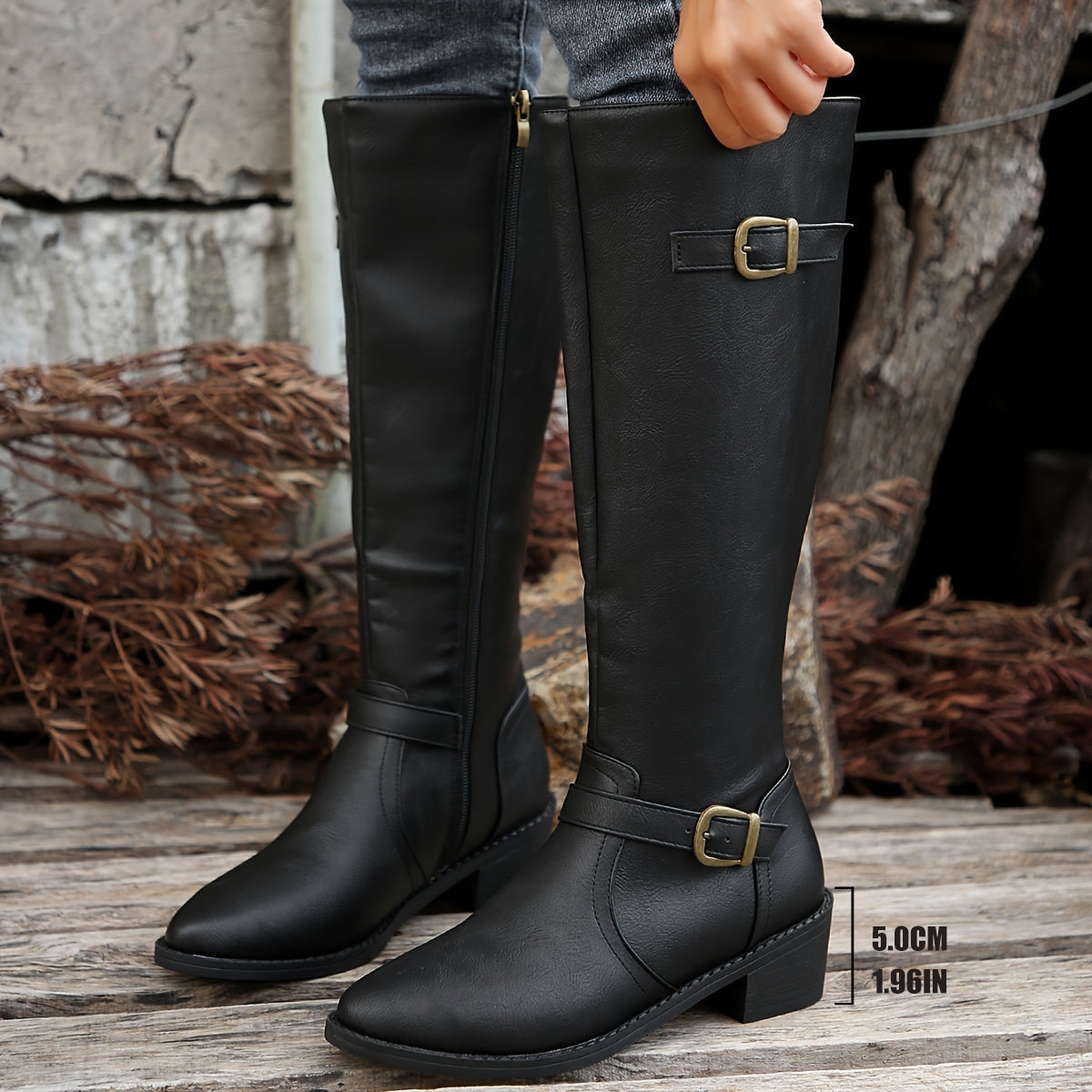 Helvano | Kniehohe Reitstiefel für Damen