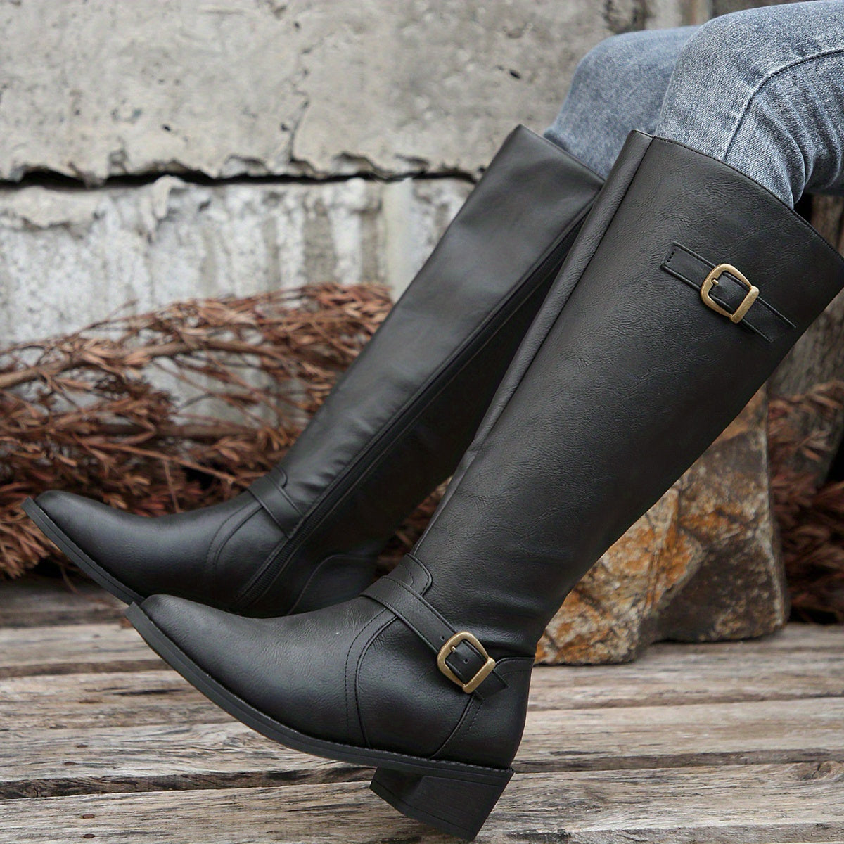 Helvano | Kniehohe Reitstiefel für Damen