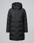 Helvano | Warme Daunen-Winterjacke für Damen in Schwarz