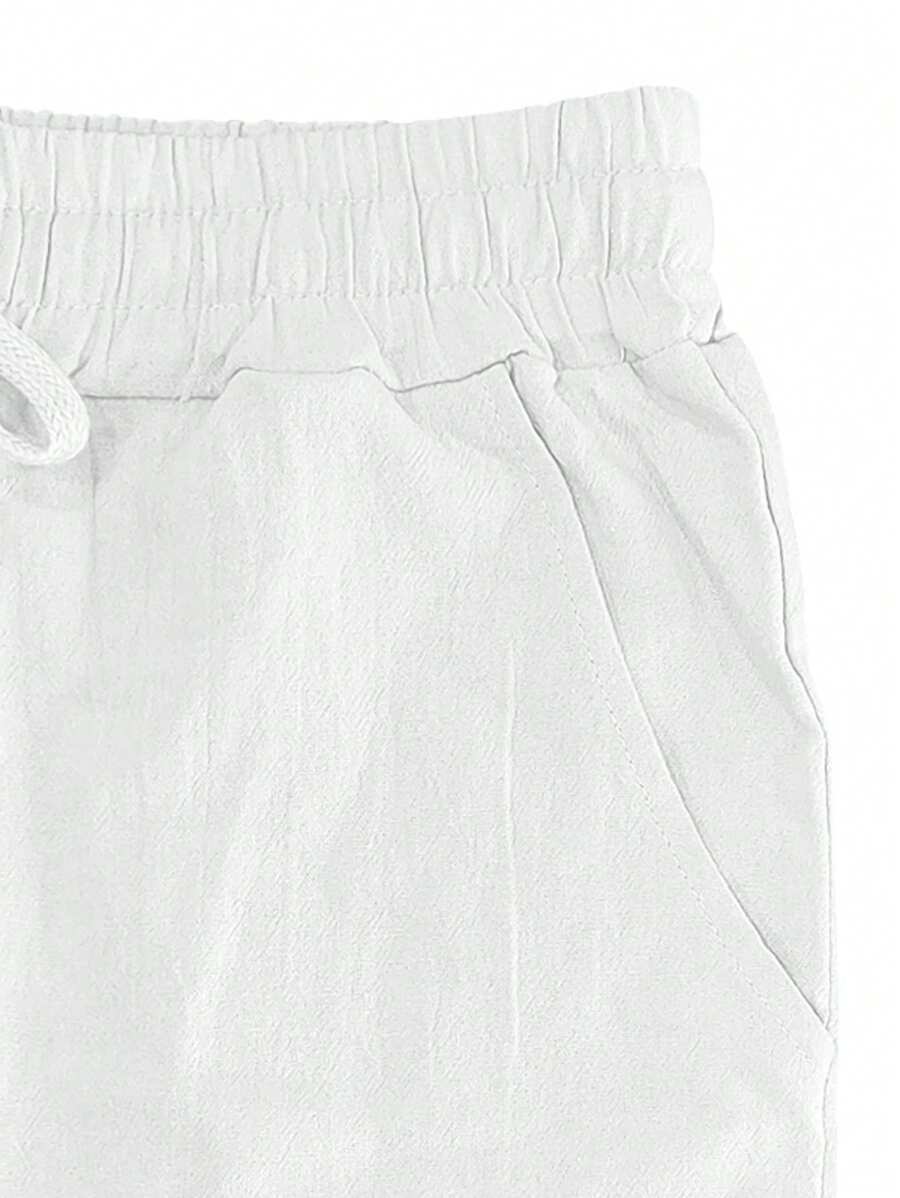 Helvano | Leichte Leinenhose für Herren mit Kordelzug