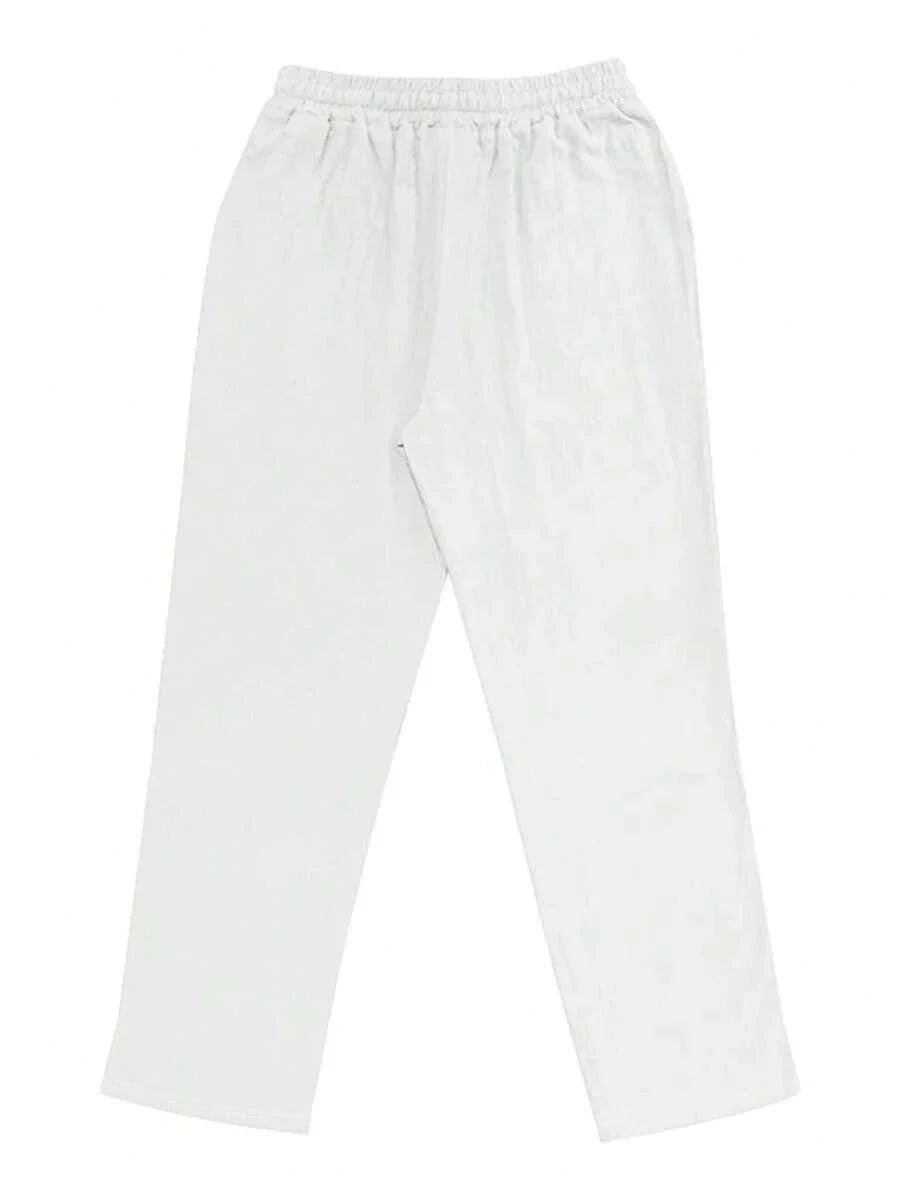 Helvano | Leichte Leinenhose für Herren mit Kordelzug