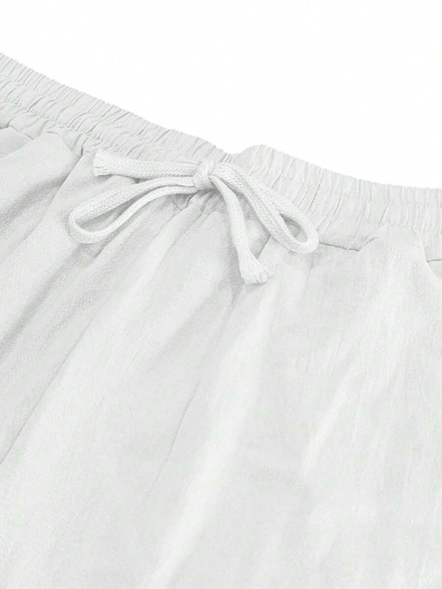 Helvano | Leichte Leinenhose für Herren mit Kordelzug
