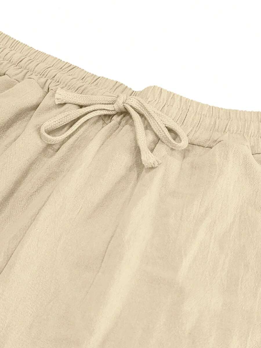 Helvano | Leichte Leinenhose für Herren mit Kordelzug