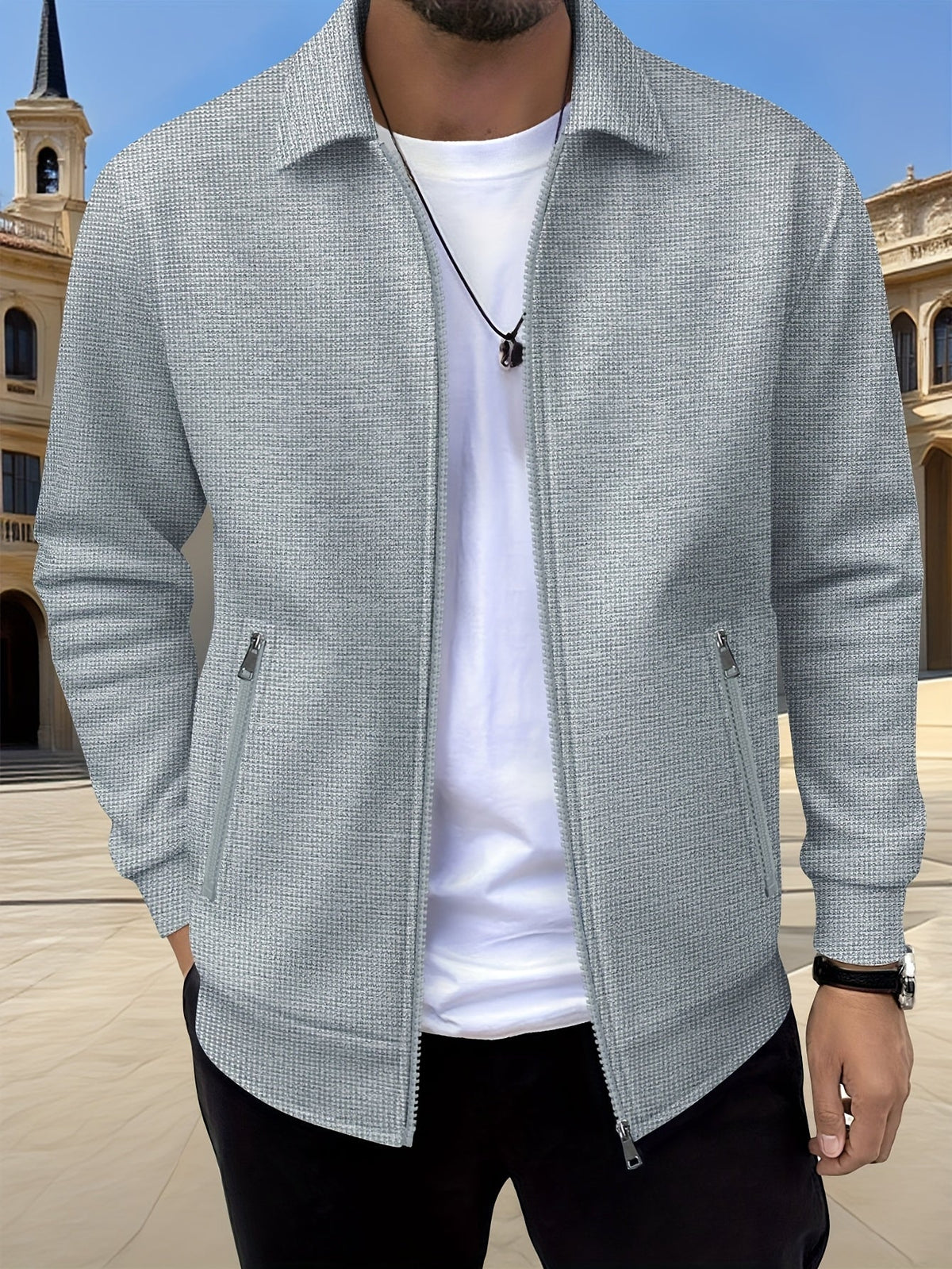 Helvano | Herrenjacke mit Reissverschluss