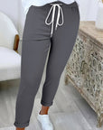 Helvano | Damen Hose mit Kordelzug