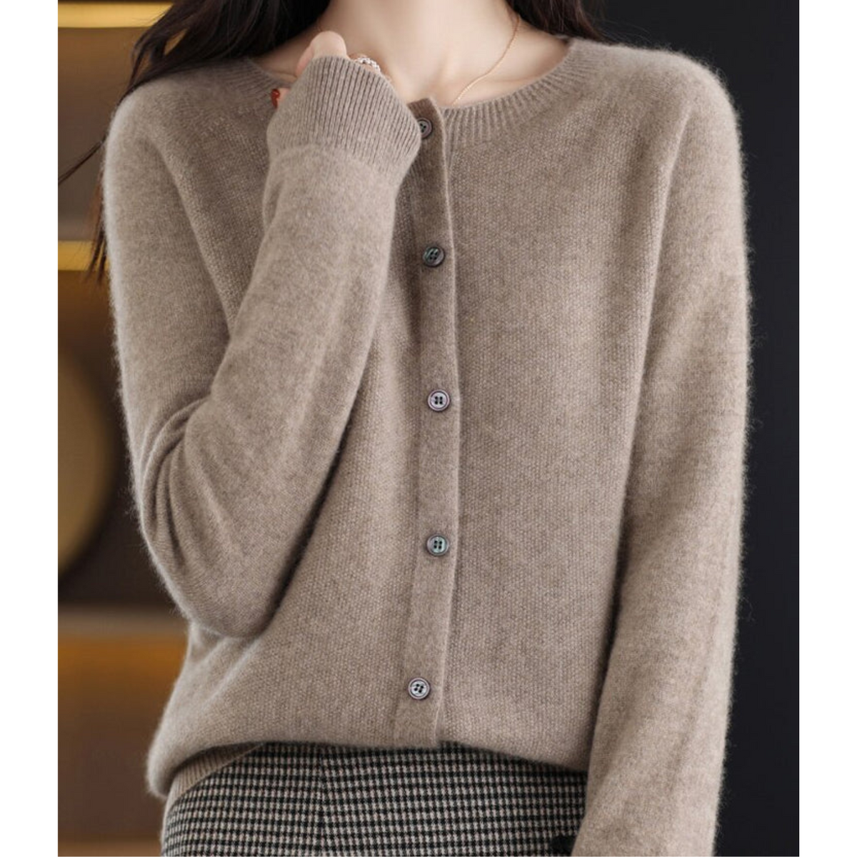 Helvano | Damen Pullover mit O-Ausschnitt