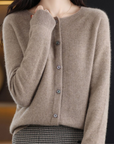 Helvano | Damen Pullover mit O-Ausschnitt