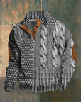 Helvano | Casual Sweatshirt mit Stehkragen für Herren