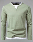 Helvano | V-Neck Feinstrick-Pullover für Herren