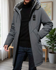 Helvano | Mittellanger Herren-Parka mit Kapuze