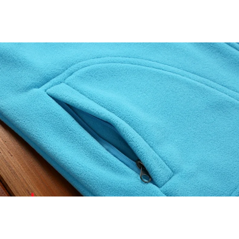 Helvano | Fleecejacke mit Stehkragen für Damen