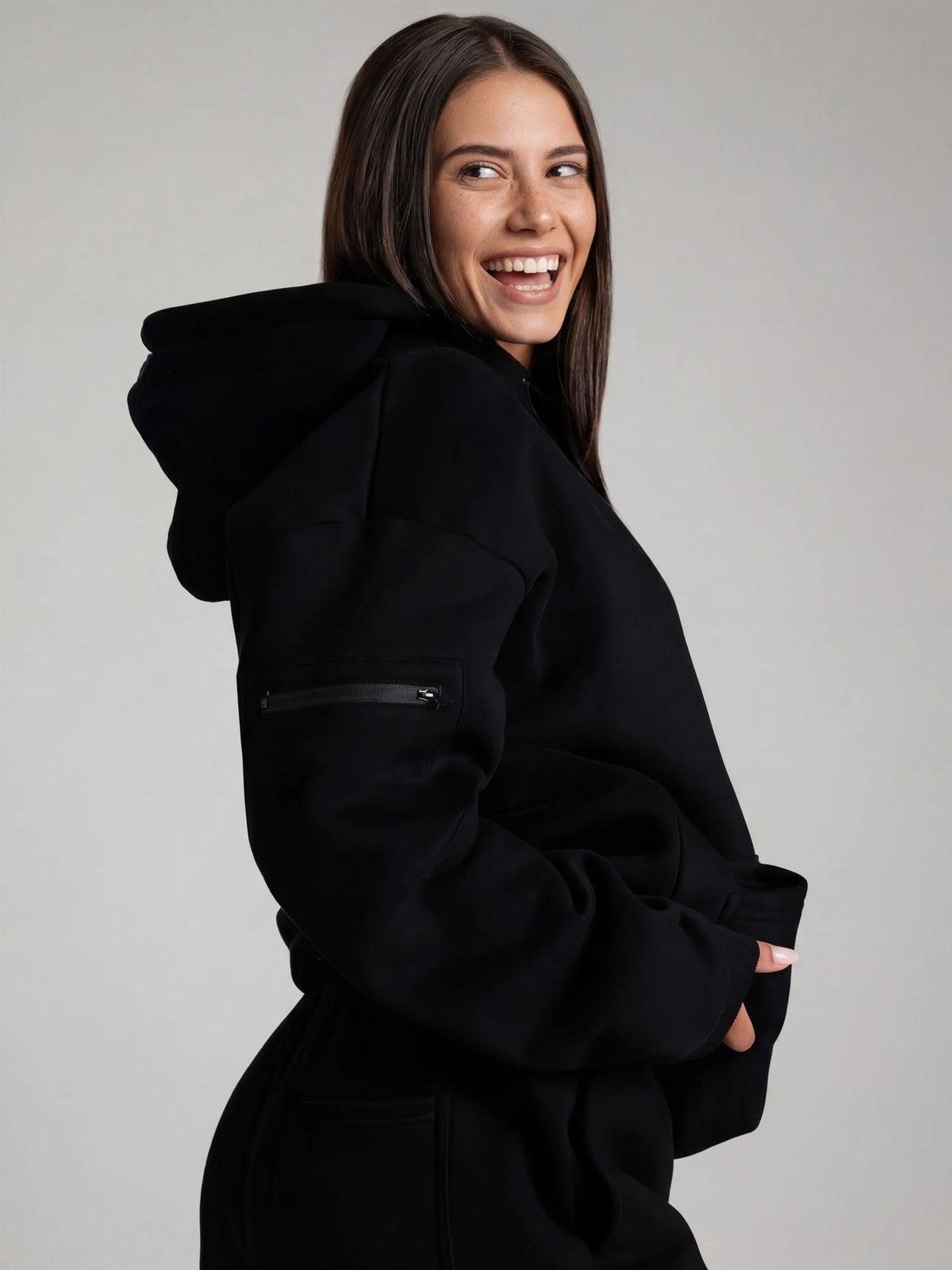 Helvano | Reise-Hoodie mit Kapuze für Damen &amp; Herren