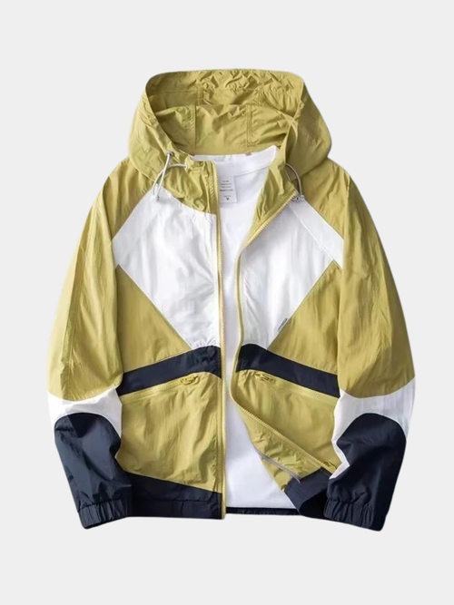 Helvano | Herrenjacke in Gelb und Blau