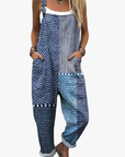 Helvano | Patchwork-Jumpsuit für Damen