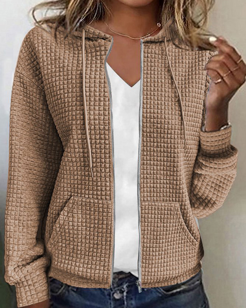 Helvano | Lässige Damenjacke mit Kordelzug