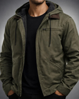 Helvano | Herren Kapuzenjacke aus Canvas