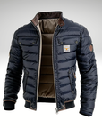 Helvano | Moderne Winterjacke für Herren in Marineblau