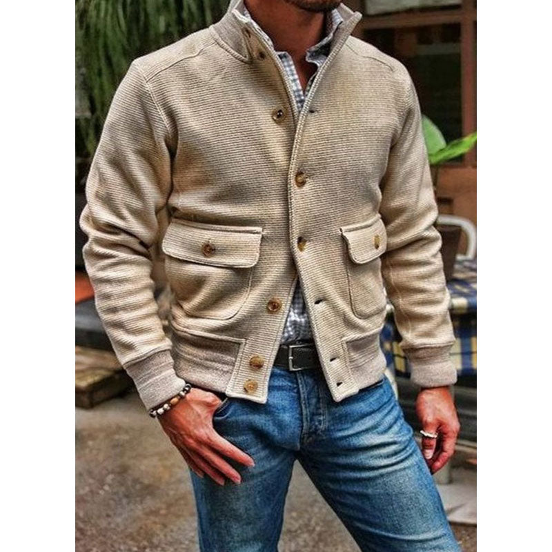 Helvano | Herrenjacke mit Stehkragen