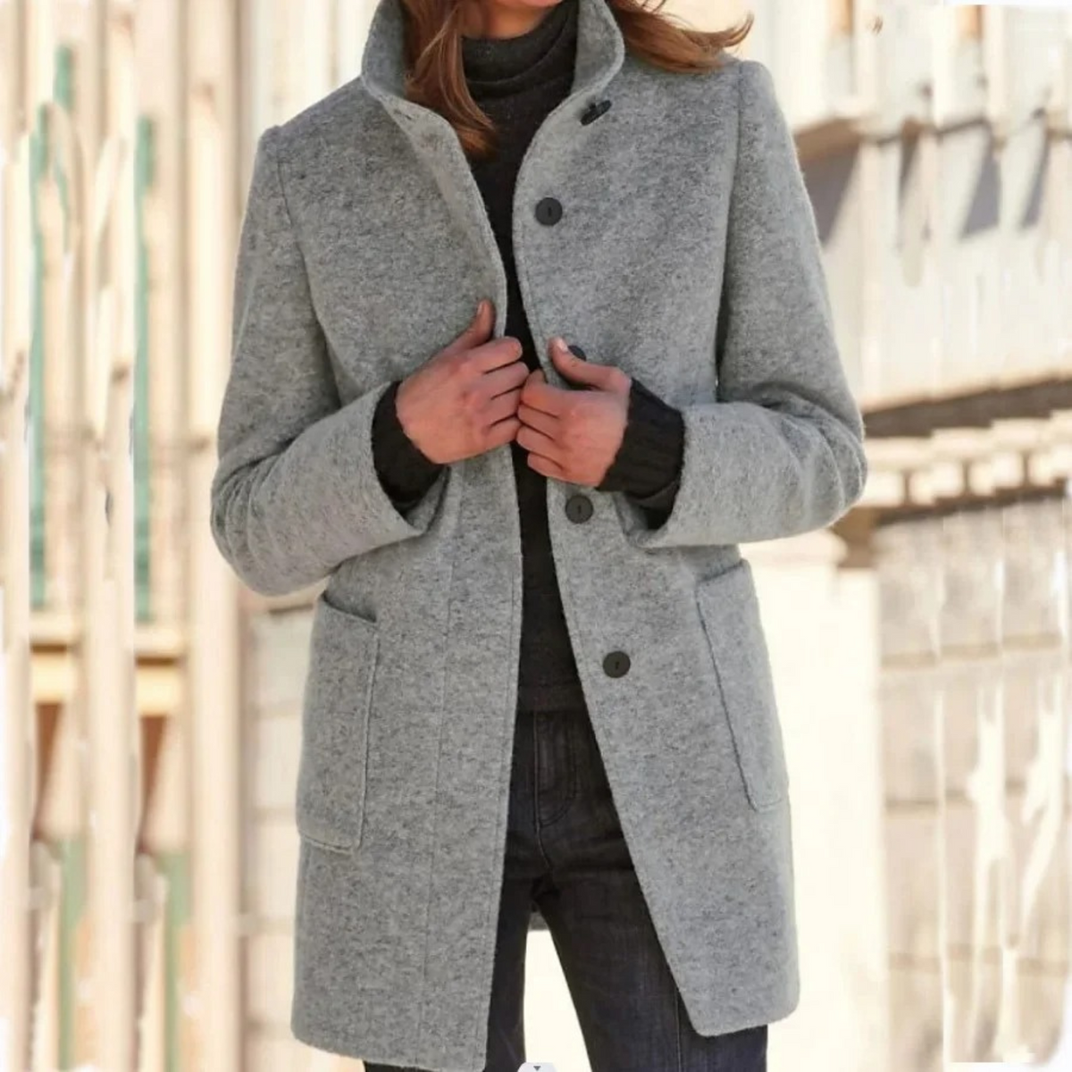 Helvano | Vintage Wollmantel für Damen