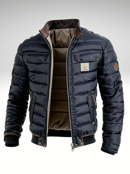 Helvano | Steppjacke für Herren in Marineblau