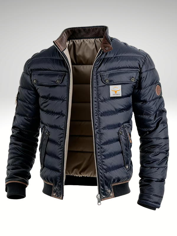 Helvano | Steppjacke für Herren in Marineblau