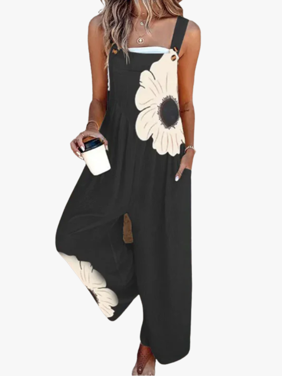 Helvano | Blumen-Jumpsuit für Damen