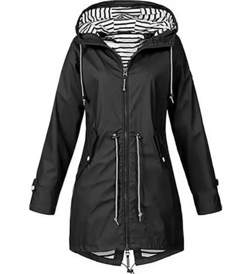 Helvano | Regenjacke mit Kapuze für Damen