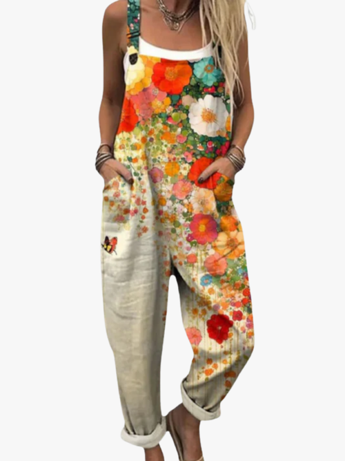 Helvano | Blumen-Jumpsuit für Damen
