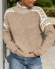 Helvano | Gemusterter Strickpullover für Damen