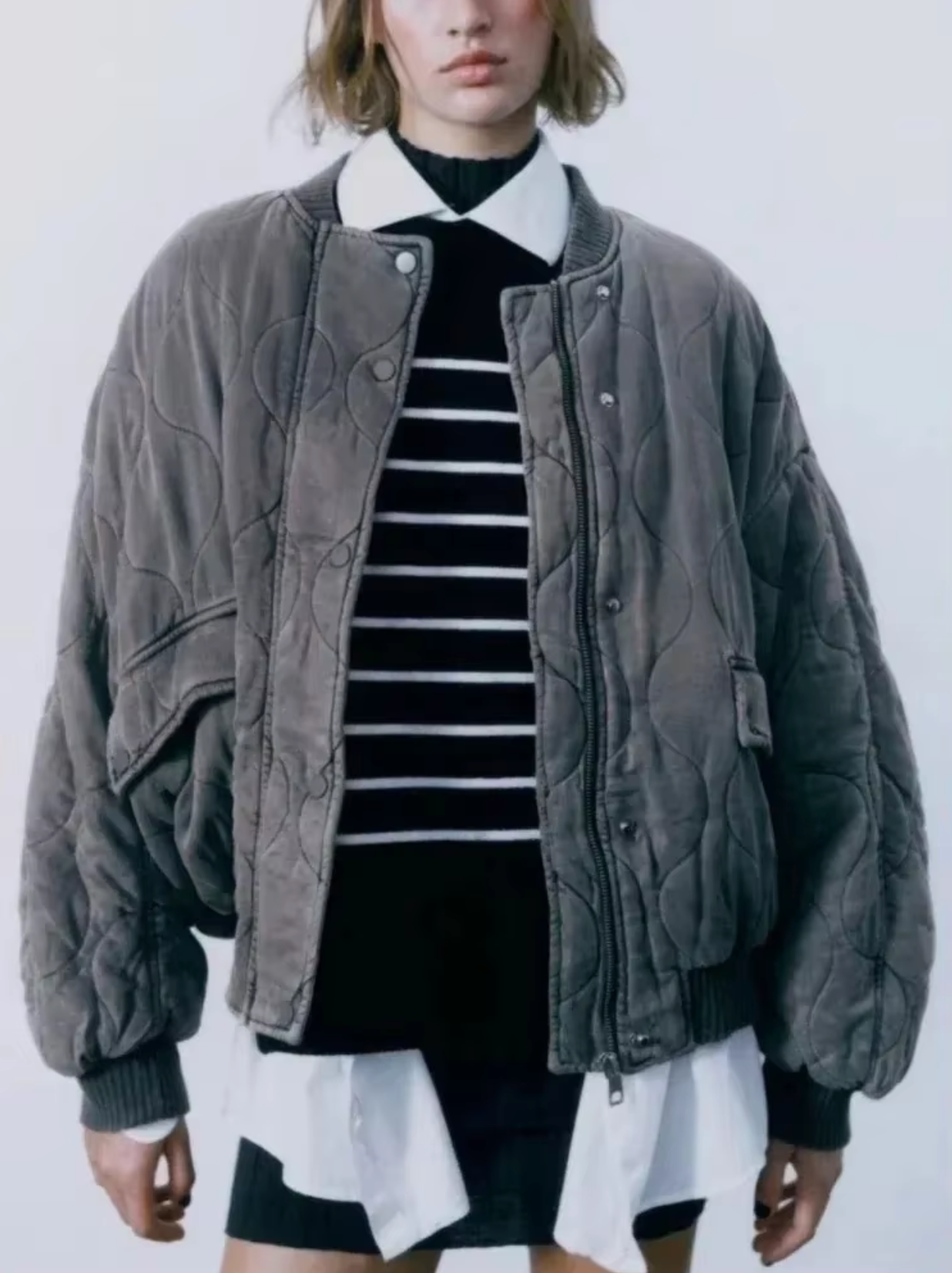 Helvano | Baumwolljacke mit Rundhalsausschnitt für Damen