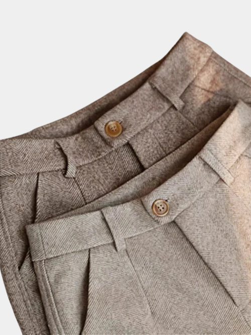 Helvano | Elegante Herren-Anzughose aus Wolle