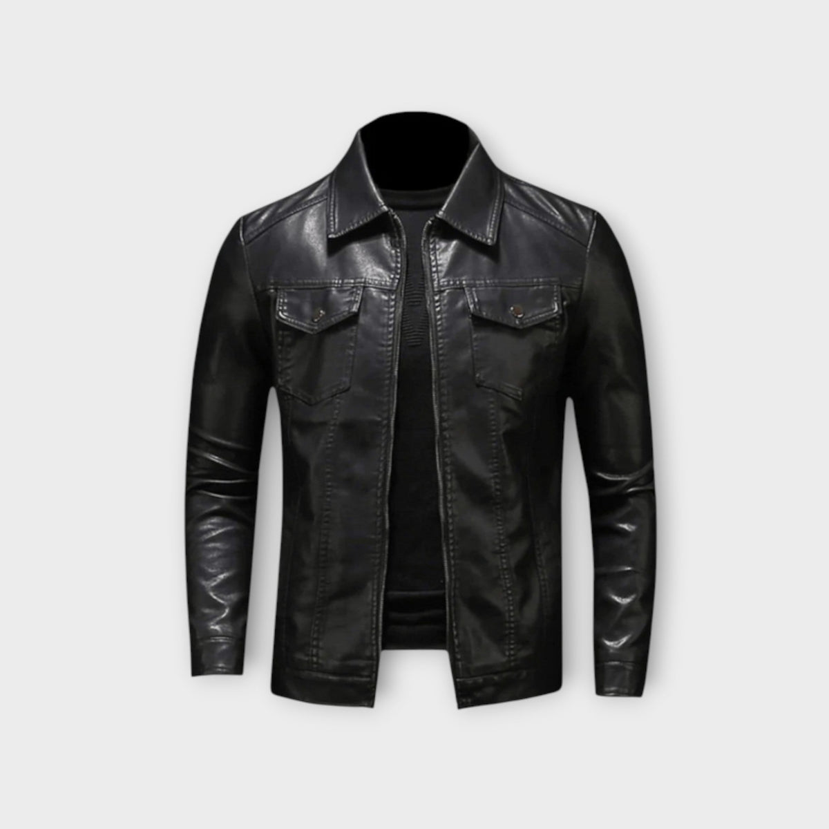 Helvano | Klassische Lederjacke für Herren