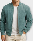 Helvano | Herren Bomberjacke in Wildlederoptik
