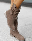 Helvano | Stiefeletten mit niedrigem Absatz und Reissverschluss