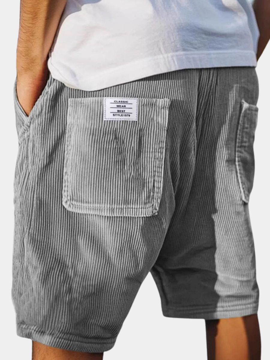 Helvano | Kurze Cordhose für Herren