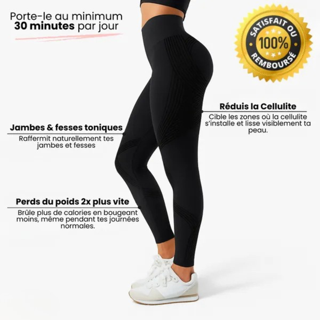 Helvano | Shaping-Leggings mit Bauchweg-Effekt für Damen