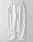 Helvano | Herren-Set Häkelhemd & Leinenhose
