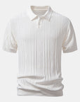 Helvano | Herren-Set Jacquard-Poloshirt & Slim-Fit-Hose