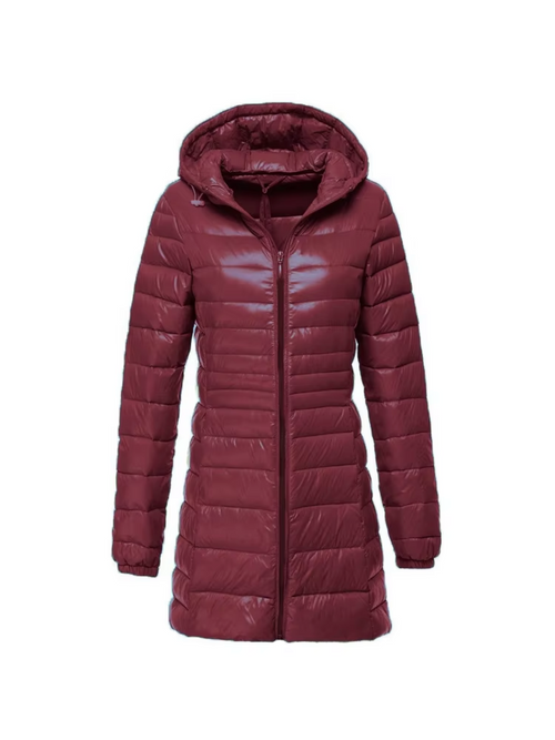 Helvano | Lange wattierte Jacke für Damen