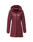 Helvano | Lange wattierte Jacke für Damen