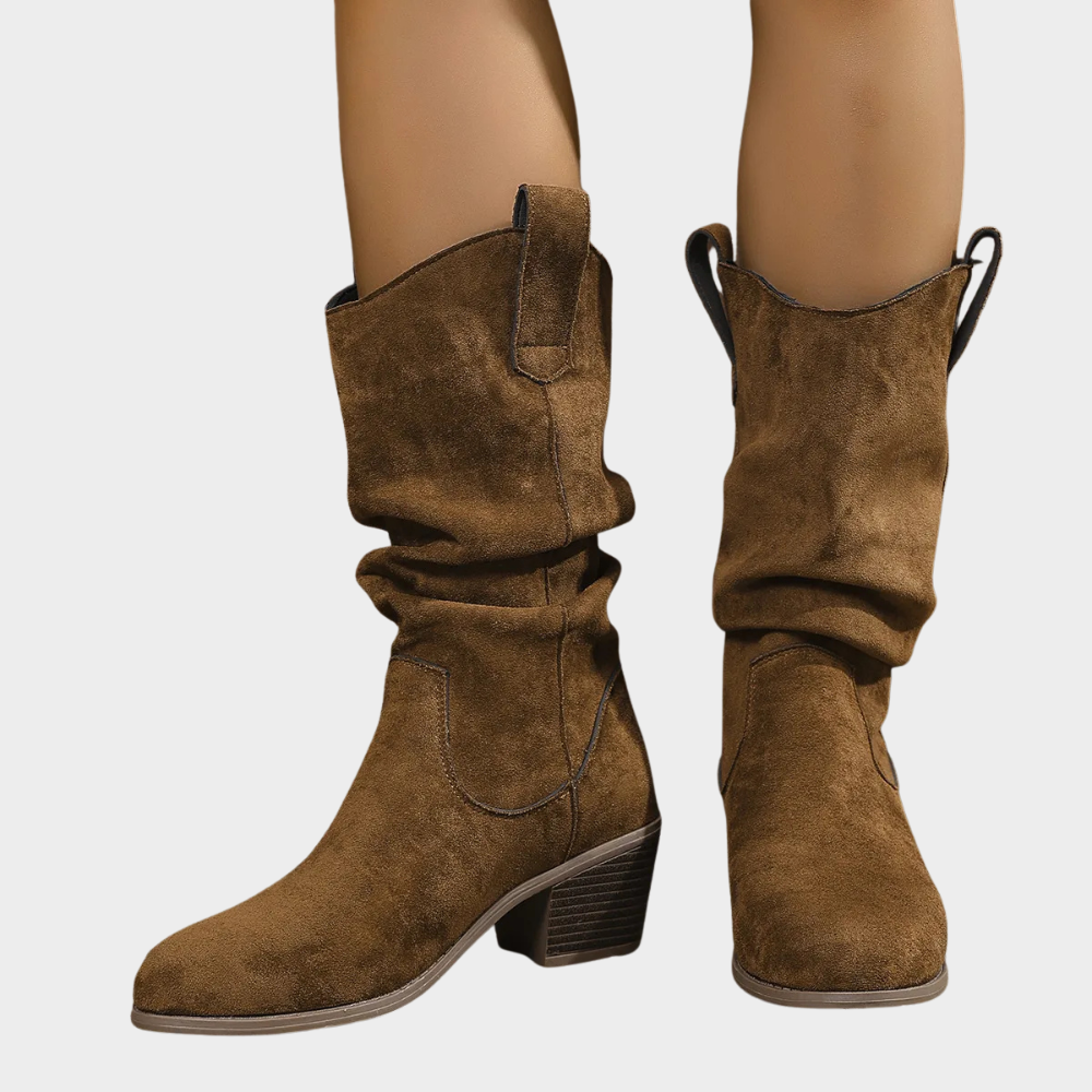 Helvano | Cowboystiefel mit mittelhohem Absatz für Damen