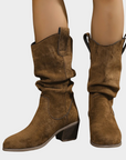 Helvano | Cowboystiefel mit mittelhohem Absatz für Damen