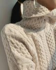Helvano | Karierter Rollkragenpullover für Damen