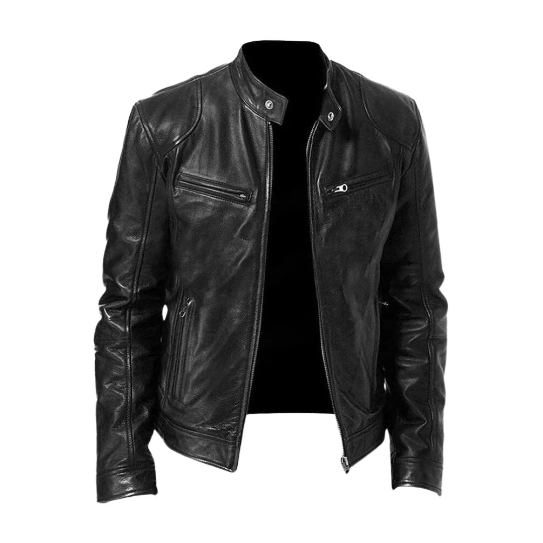 Helvano | Slim-Fit Herrenjacke mit Stehkragen