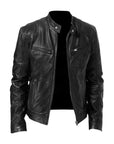Helvano | Slim-Fit Herrenjacke mit Stehkragen