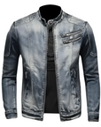 Helvano | Jeansjacke für Herren in Grau