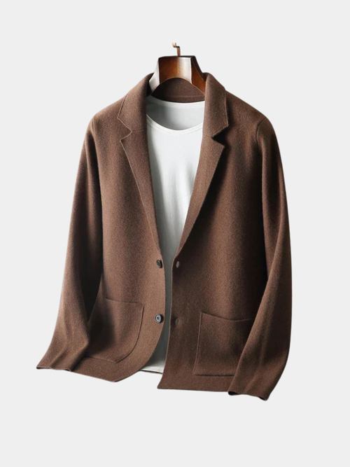 Helvano | Kaschmir-Strickjacke für Herren