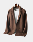 Helvano | Kaschmir-Strickjacke für Herren