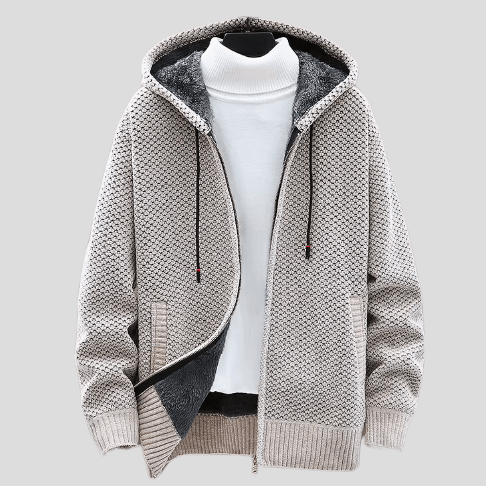 Helvano | Elegante Jacke mit Kapuze für Herren